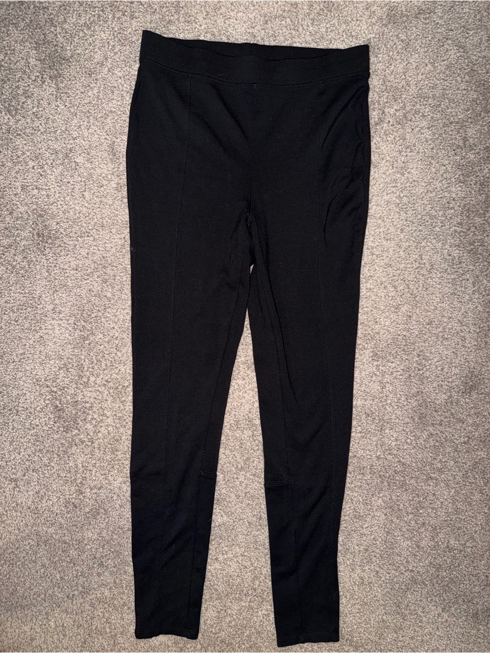 Express Black Ponte Leggings